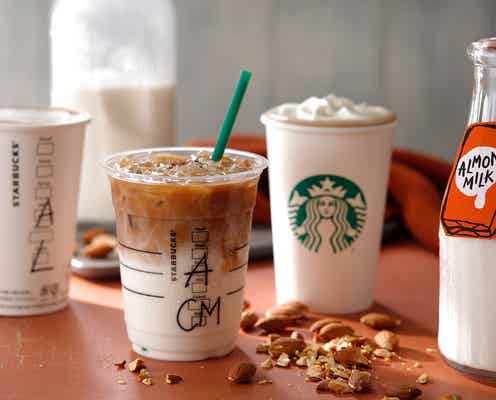 スタバ、新カスタマイズ「アーモンド ミルク」登場 ラテだけでも10種のバリエーション