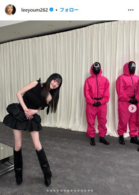 イ・ユミInstagramより