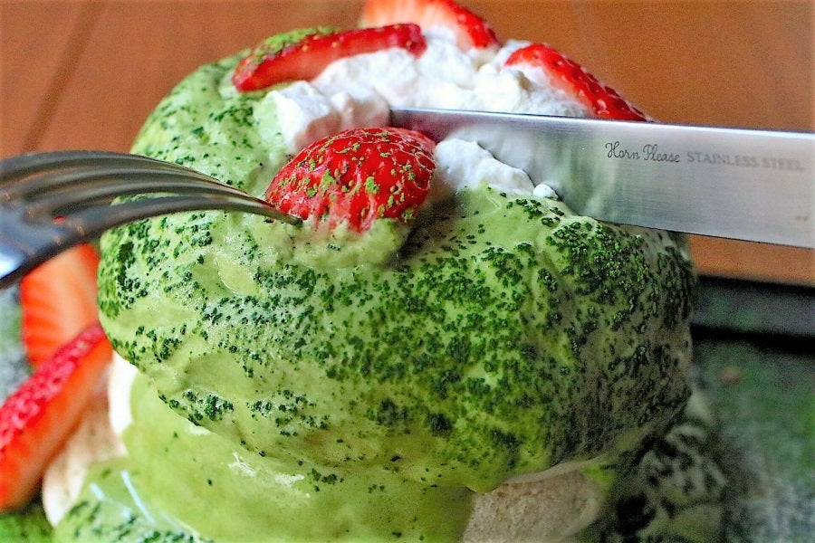 パンケーキ接近