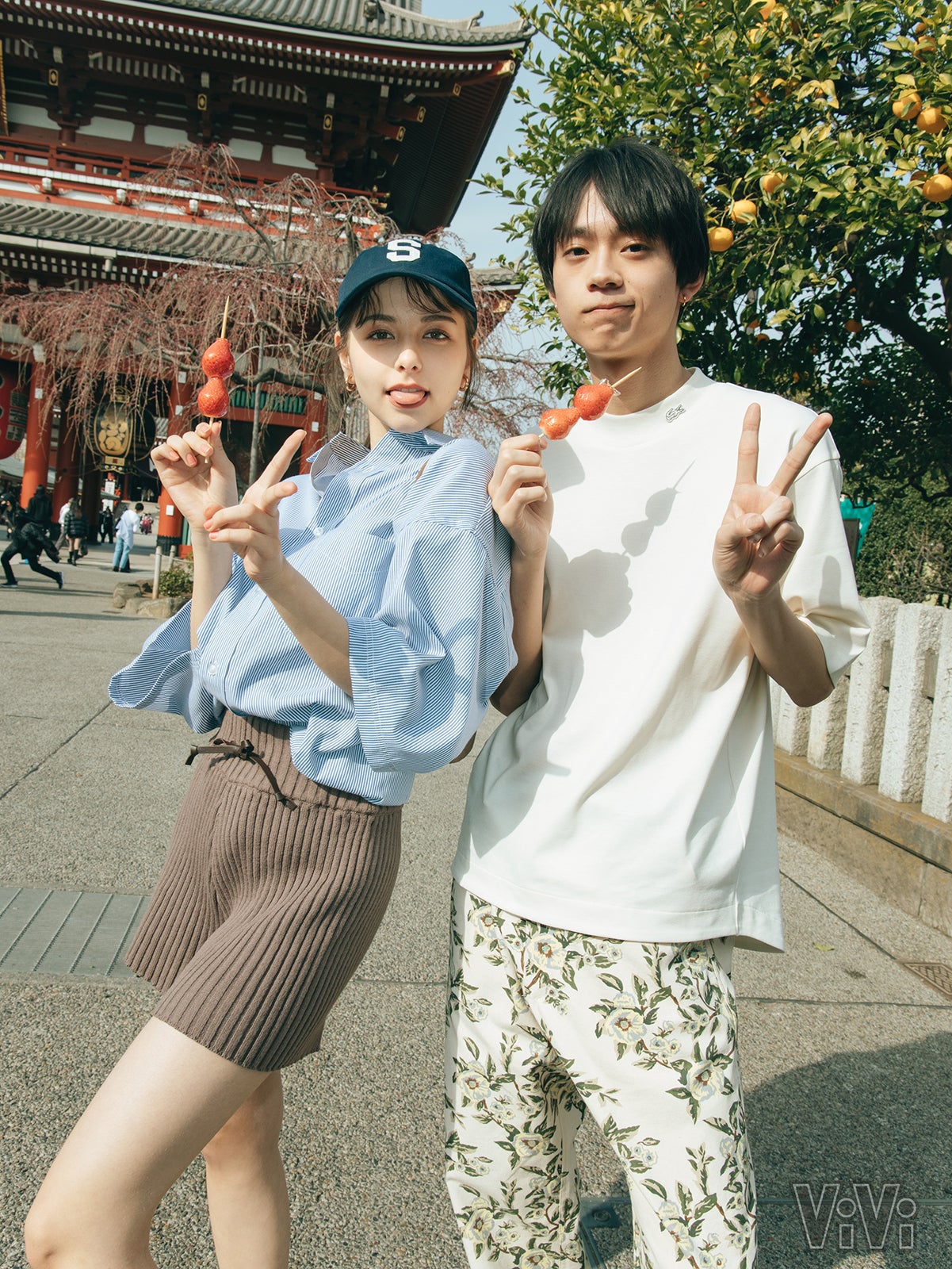 嵐莉菜、水沢林太郎（画像提供：講談社）