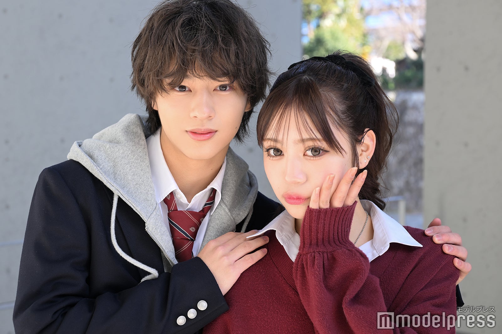 森本陸⽃、代田萌花（C）モデルプレス