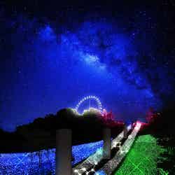光の天の川／画像提供：富士急行