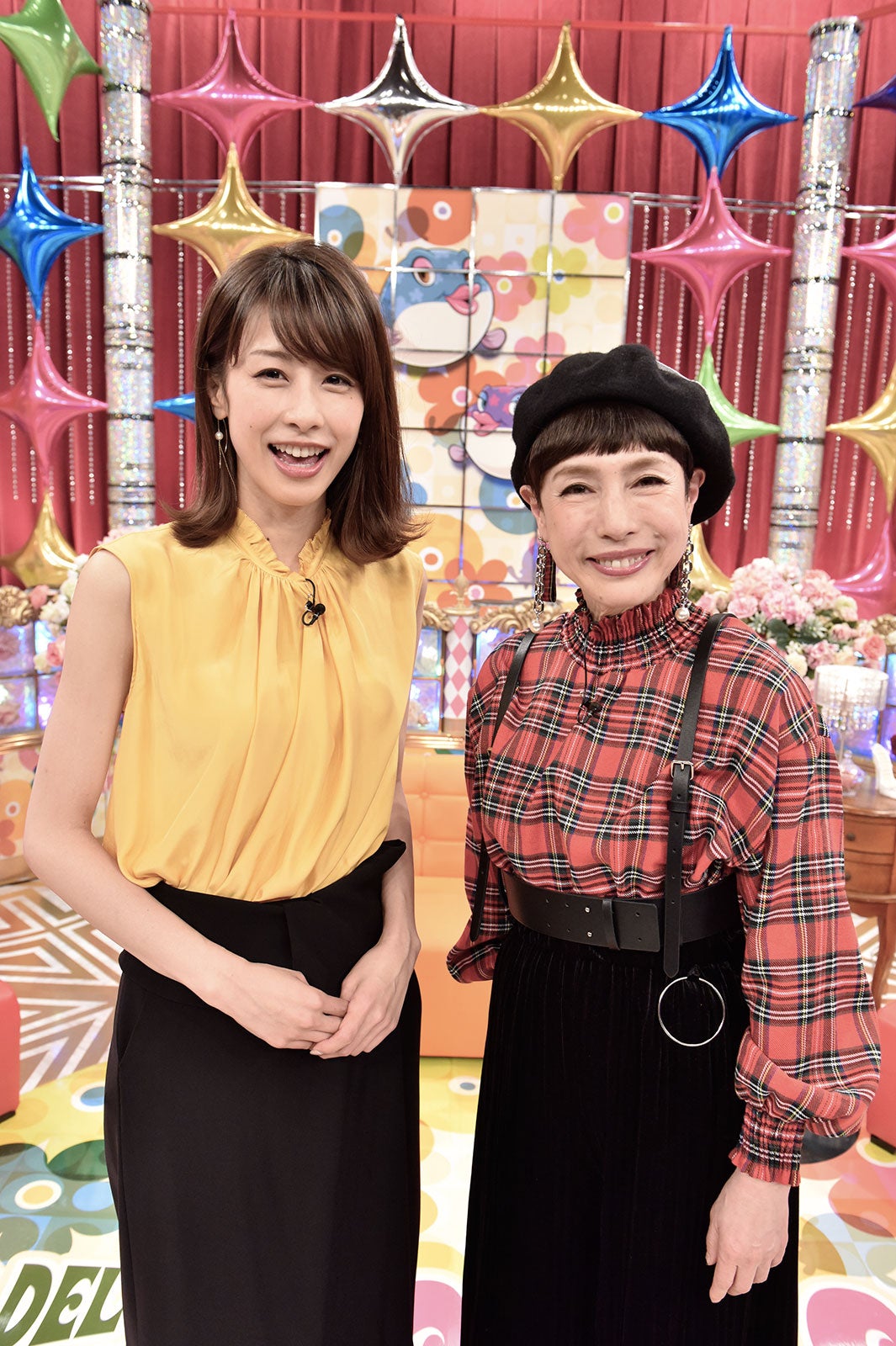 加藤綾子、久本雅美（画像提供：読売テレビ）