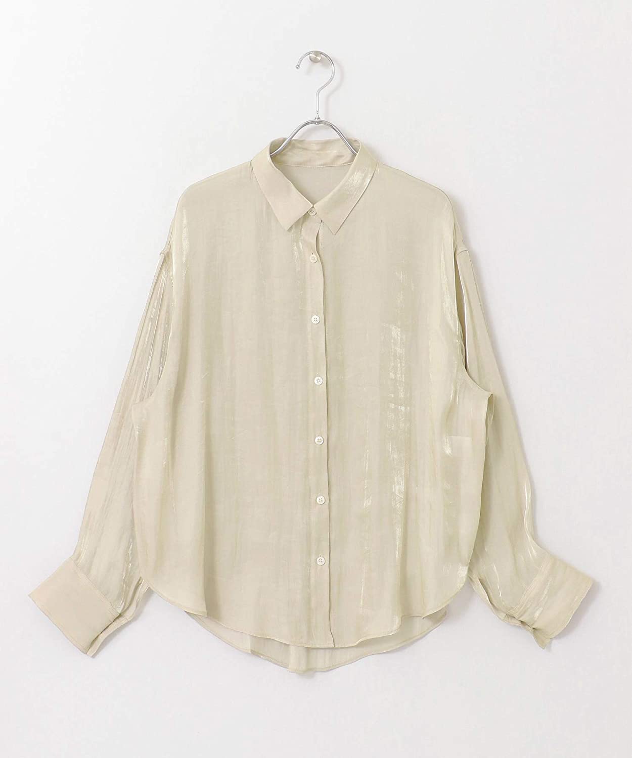 【KBF】メタリックシアーシャツ／Amazon公式サイトより