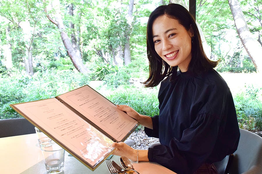 レストラン デュ パルク ランチメニューを選ぶ