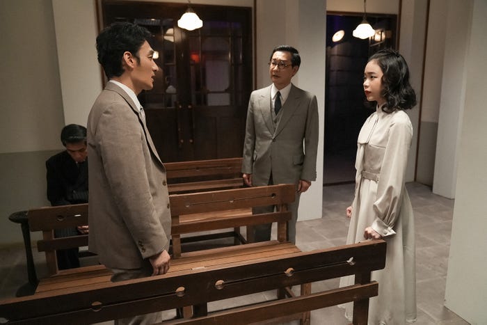 草なぎ剛、安井順平、趣里「ブギウギ」第42話(C)NHK