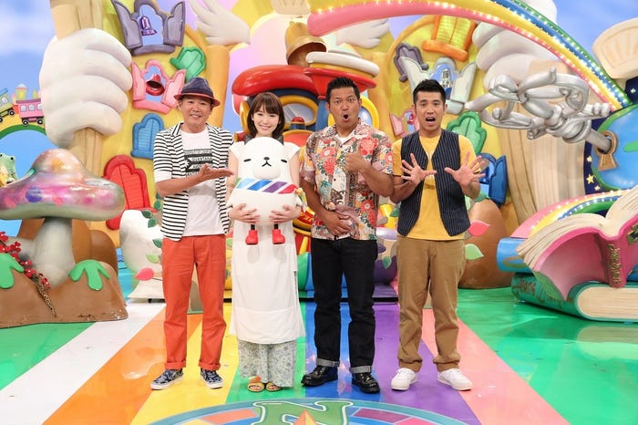 川田広樹、飯豊まりえ、山口智充、ゴリ (画像提供:関西テレビ)