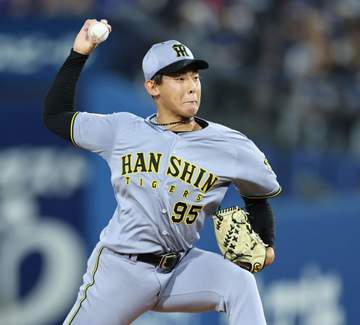 阪神 育成ドラ1から支配下の神宮がプロ初登板 筒香から空振り三振など堂々三者凡退デビュー
