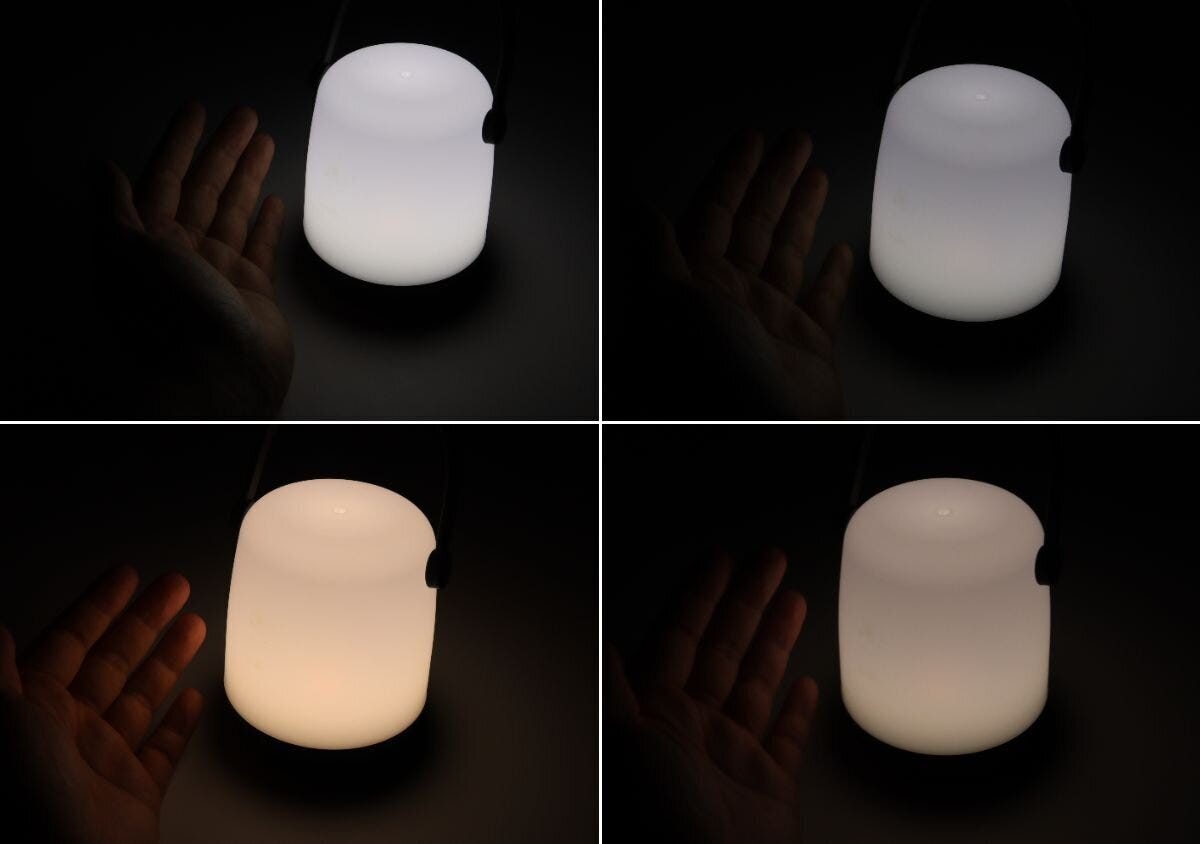 ダイソーのナイトライトのモード切替