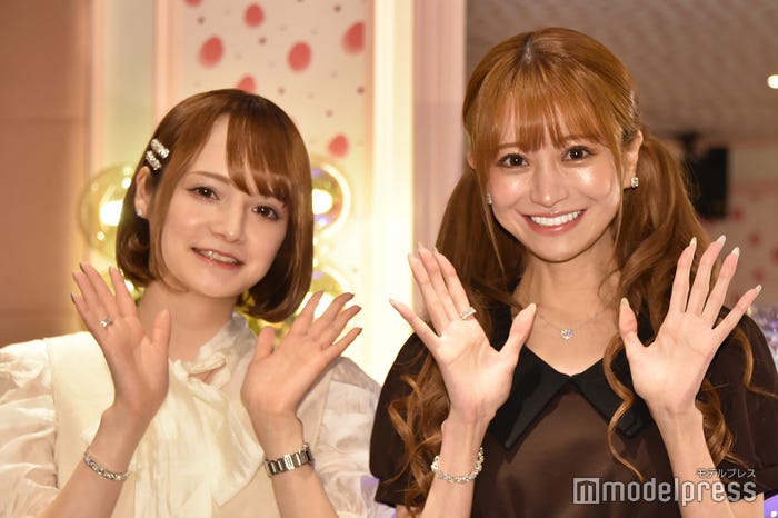 天使かれん、愛沢えみり(C)モデルプレス