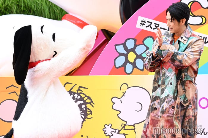 スヌーピー、ディーン・フジオカ (C)モデルプレス