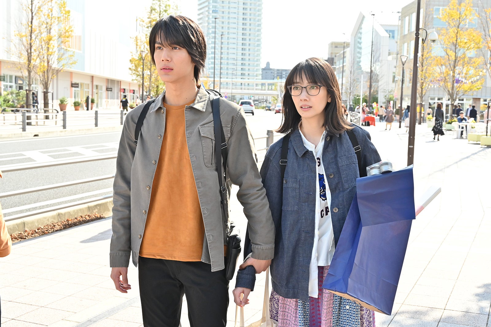 中川大志、波瑠／「G線上のあなたと私」より（C）TBS