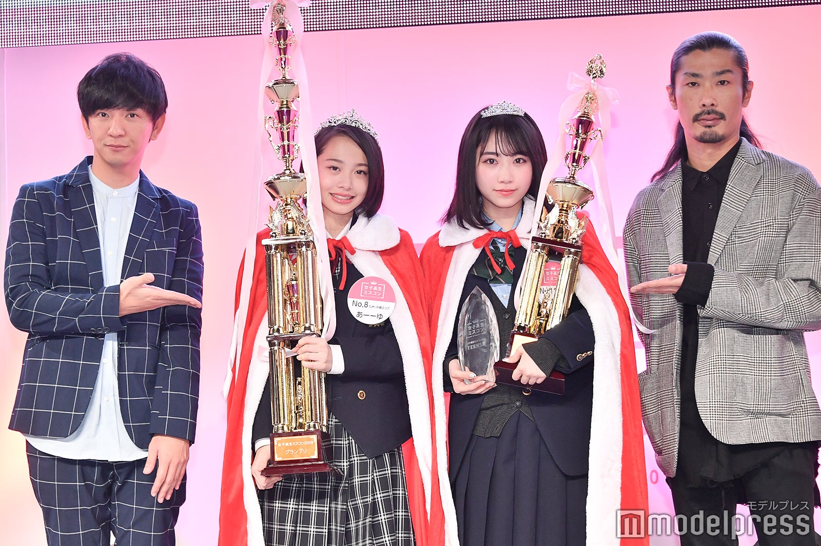 菅良太郎、あーーゆさん 、ゆめのん、向井慧（C）モデルプレス