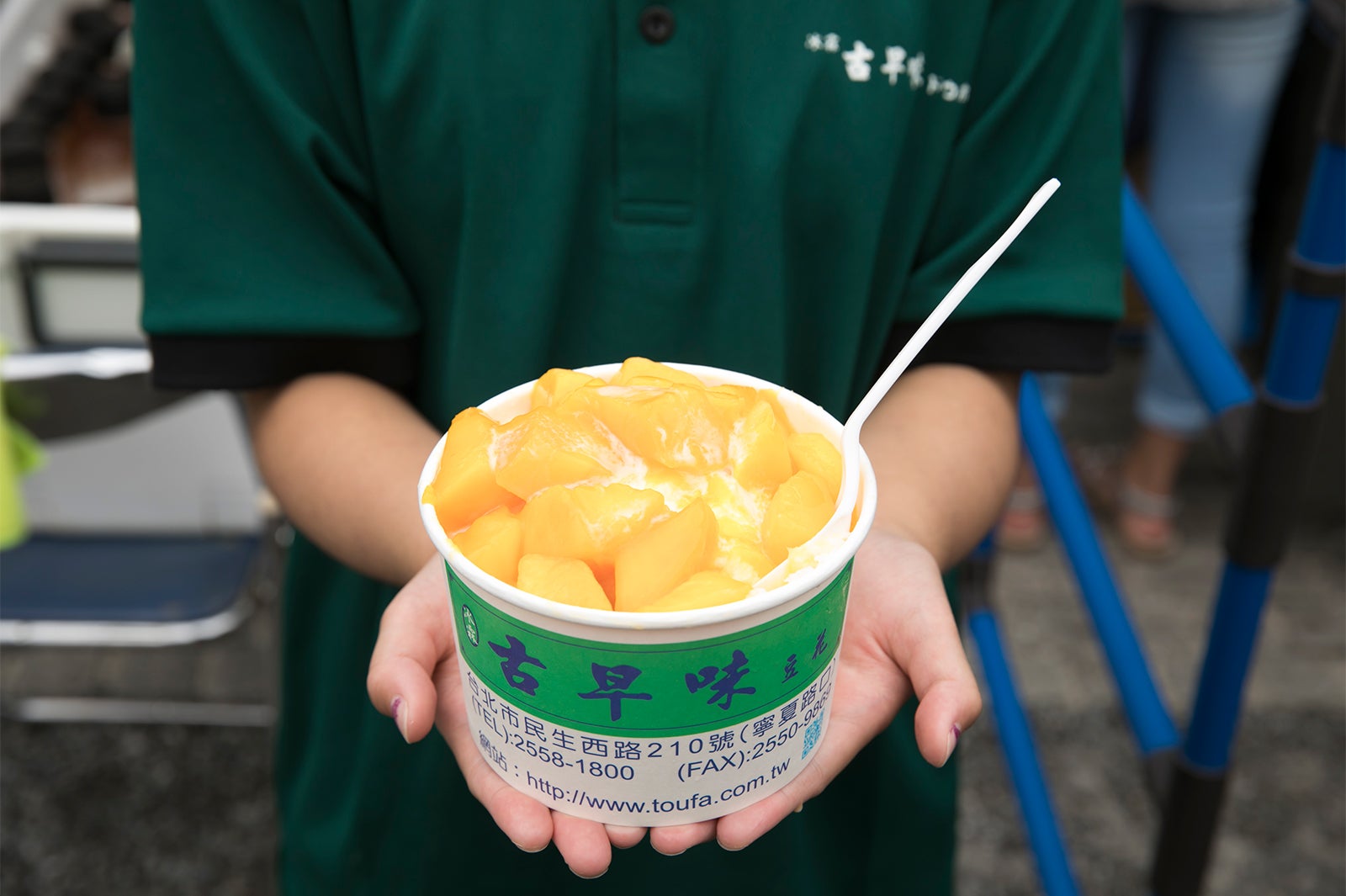 マンゴーたっぷりのデザート／画像提供：EIGHTY ONE TOKYO