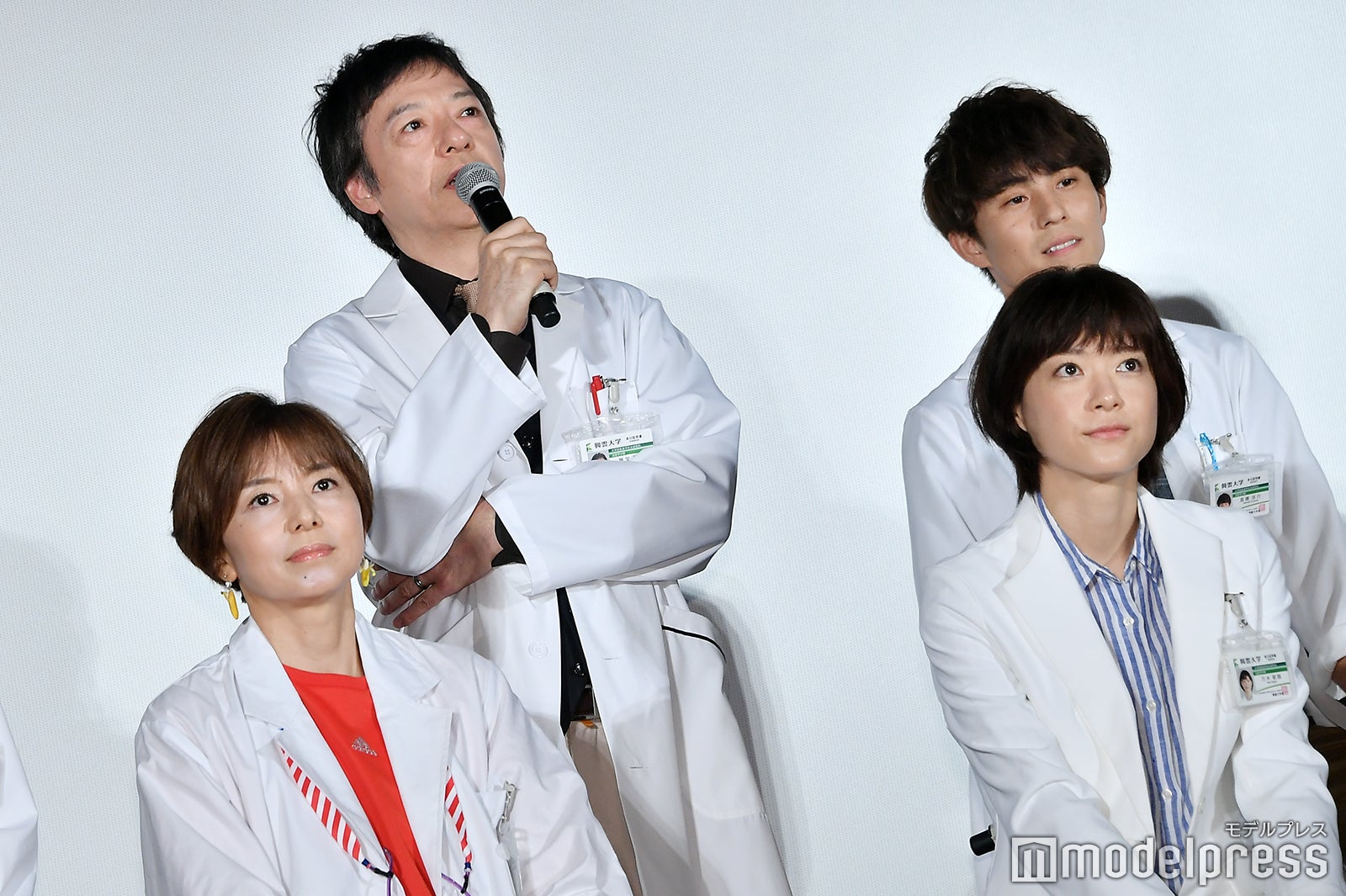 山口智子、板尾創路、上野樹里、中尾明慶（C）モデルプレス