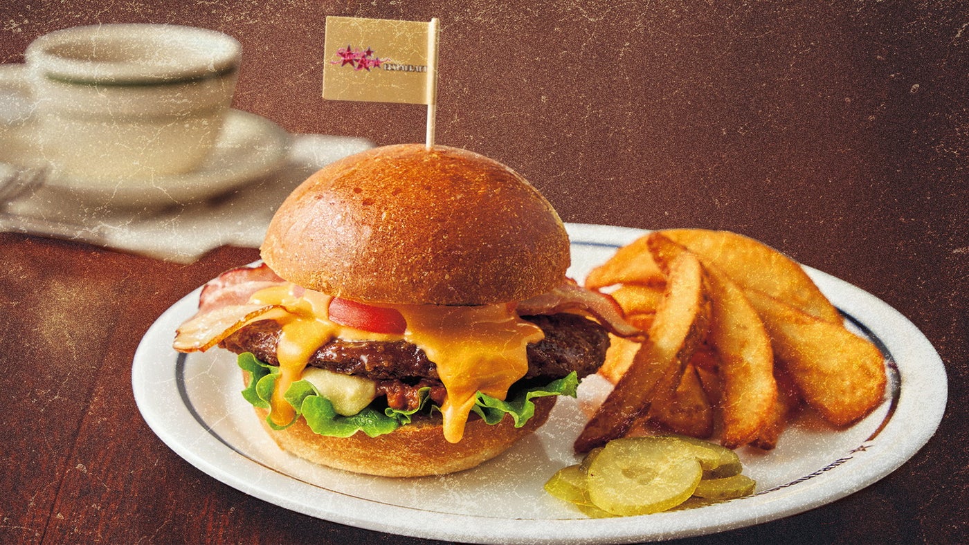 スタジオ・スターズ BLT バーガー・プレート／画像提供：ユニバーサル・スタジオ・ジャパンパン