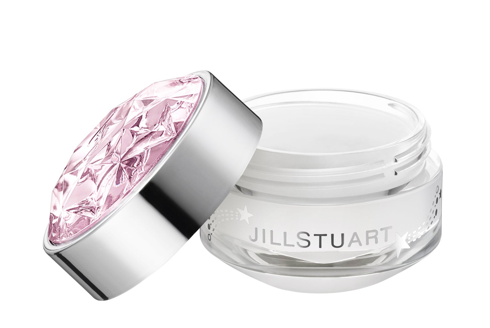 「ドリーミースターズギフト リップバーム ホワイトフローラル」（C）JILL STUART Beauty
