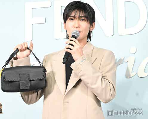 Snow Man目黒蓮「FENDI」工場で作業手伝う「世界のどこかで発売されているかもしれない」<FENDI selleria>