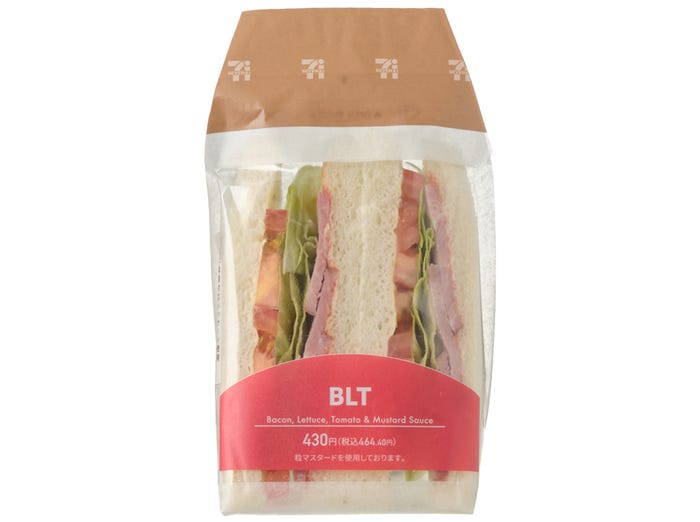 BLTサンド(税込464.40円)(提供写真)