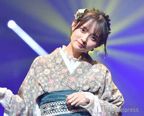 元ラストアイドル水野舞菜、和服姿でのファンサービス満載ステージに視線集中<FASHION LEADERS 2022>