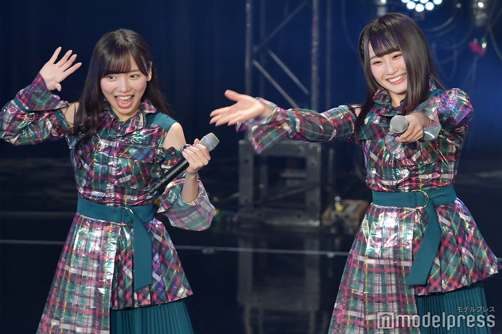 齊藤京子、潮紗理菜「TOKYO IDOL FESTIVAL 2018」 （C）モデルプレス