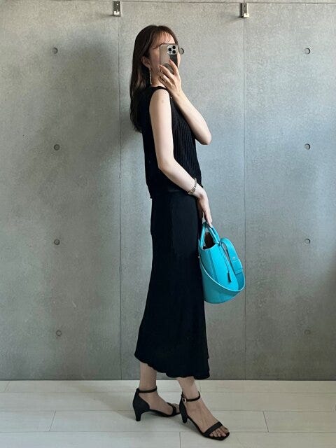 GU　セットアップ　トップス　ワンピース　コーデ