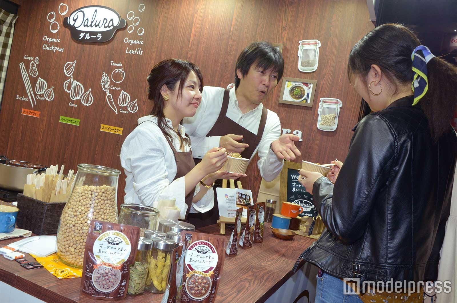 関コレのブースの様子 （C）モデルプレス