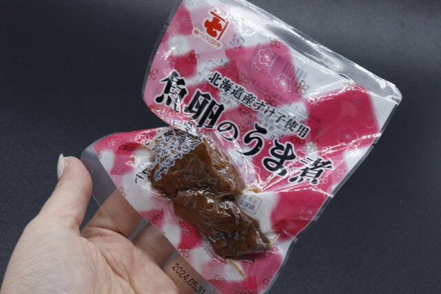 ダイソーで販売されている魚卵のうま煮