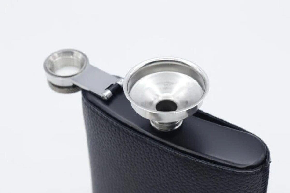 ダイソー　スキットル（漏斗付、ブラック、カバー付）　使用方法