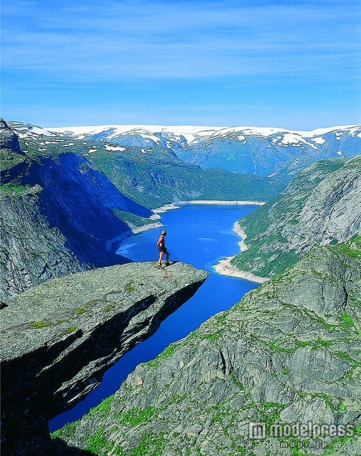 トロルの舌／photo by Odda Kommune