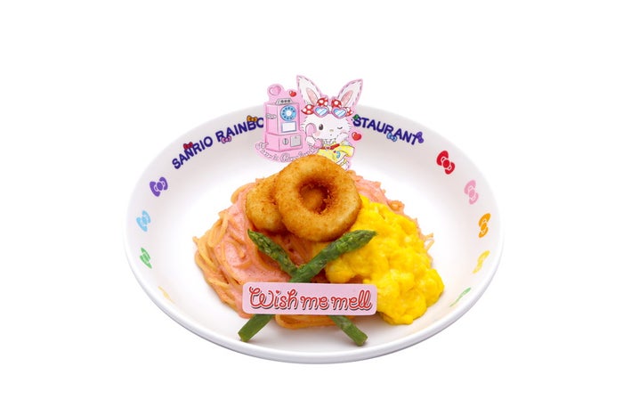 とろたま明太子クリームパスタ 1300円(C)2022 SANRIO CO.,LTD.TOKYO,JAPAN 著作 株式会社サンリオ