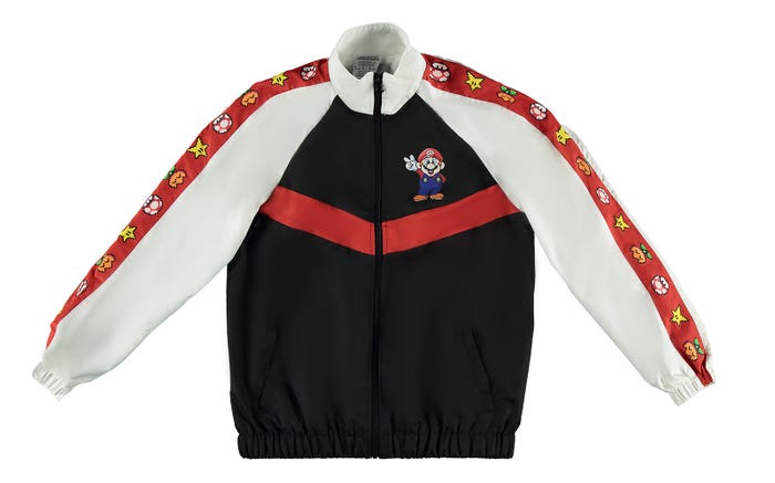 カラーブロックウィンドブレーカー(C)1990 Nintendo(C)1991 Nintendo(C)1992 Nintendo(C)1994 Nintendo-SUPER FAMICON is a trademark of Nintendo.