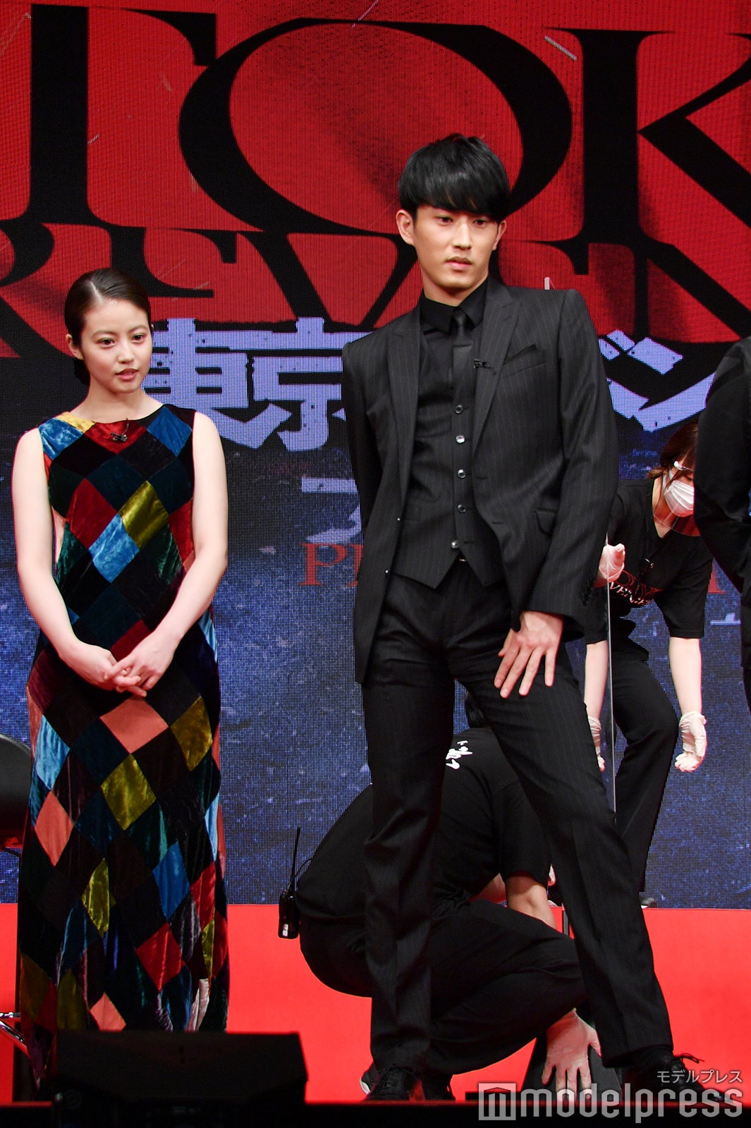 （左から）今田美桜、杉野遥亮（C）モデルプレス