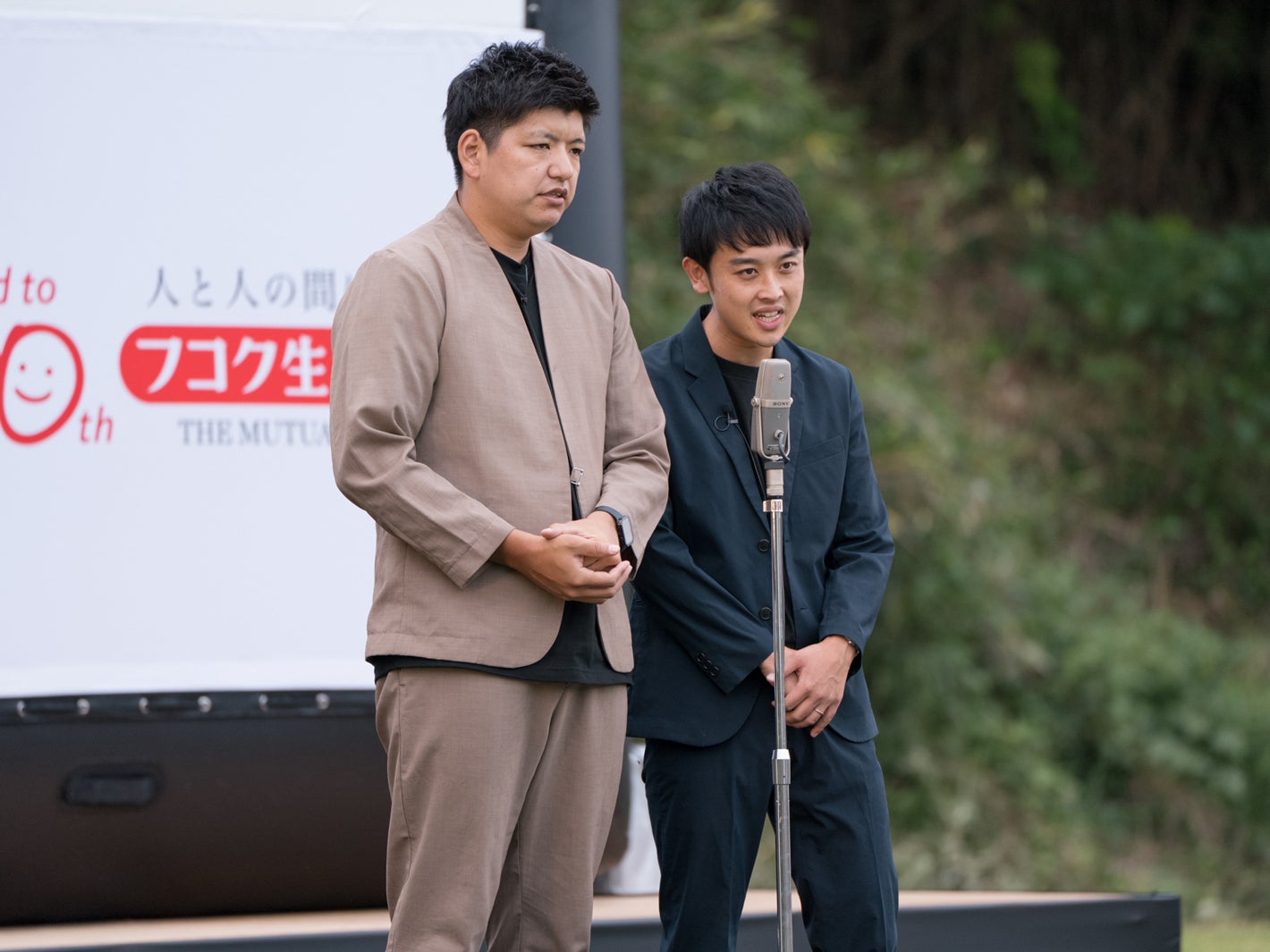 からし蓮根「cinema bird in 熊本小国 2023」の様子（提供写真）