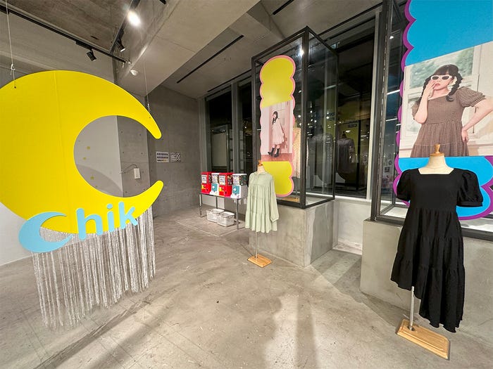 「Chik POPUP」会場の様子(提供写真)