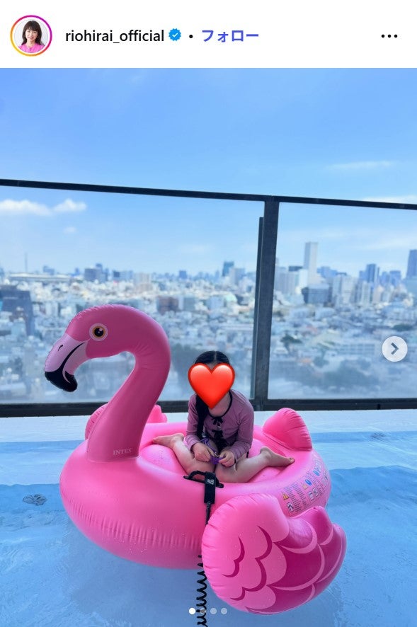 平井理央アナInstagramより