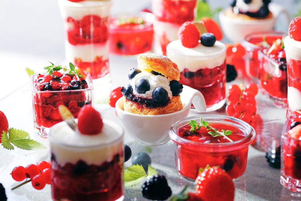 ベリー ベリー ベリー デザートブッフェ／画像提供：マリオット・インターナショナル