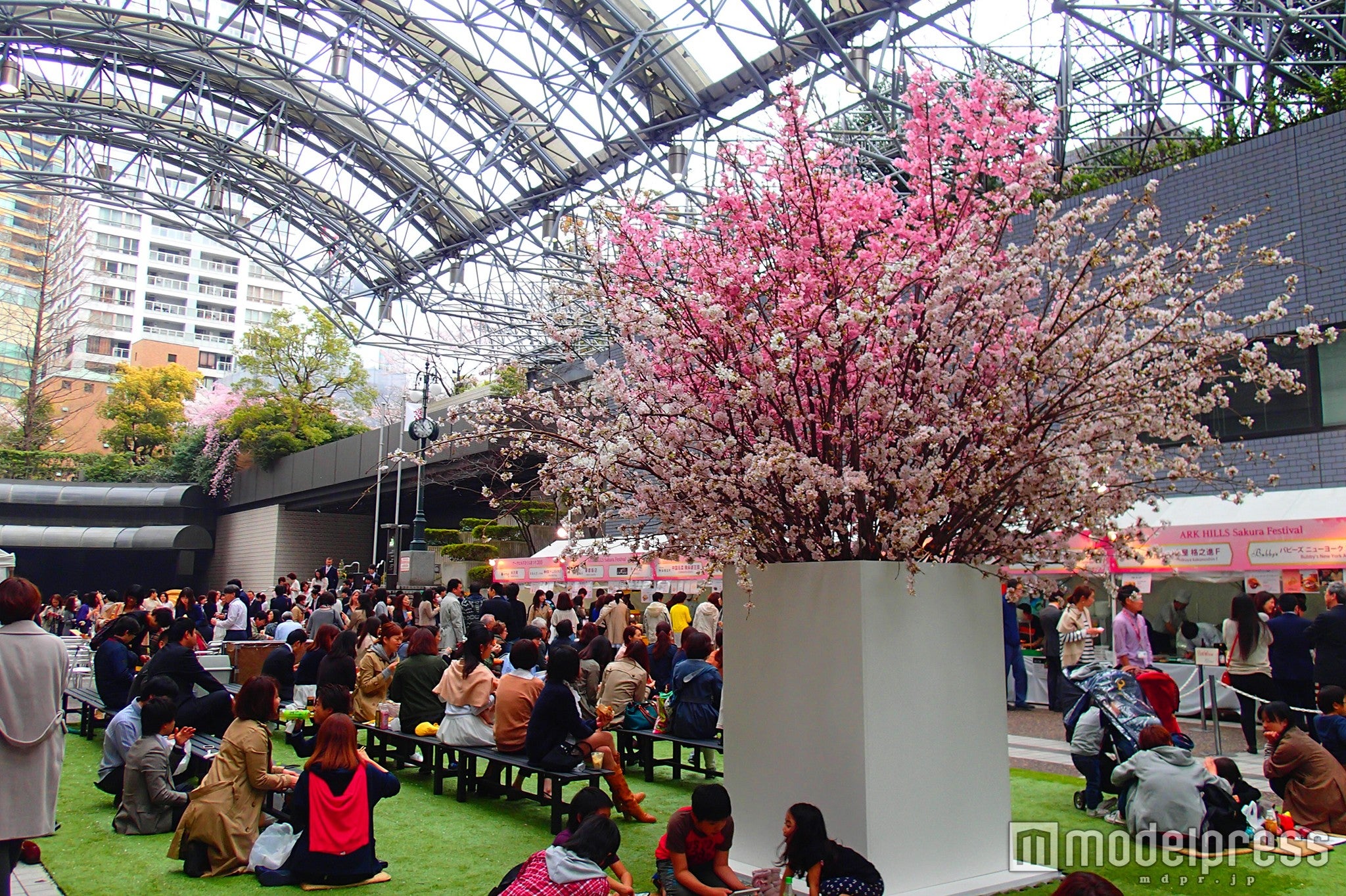 ガーデンパーティーエリアイメージ／画像提供：森ビル