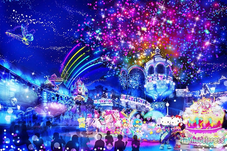 サンリオキャラが大集合、ピューロランド25周年&パレードが約8年ぶりに一新