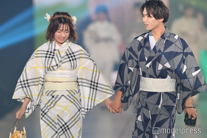 上ノ堀結愛、中里真哉斗(C)モデルプレス