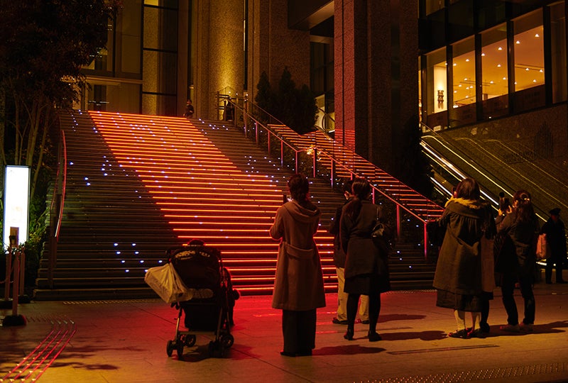 品川シーズンテラス イルミネーション／画像提供：株式会社クオル