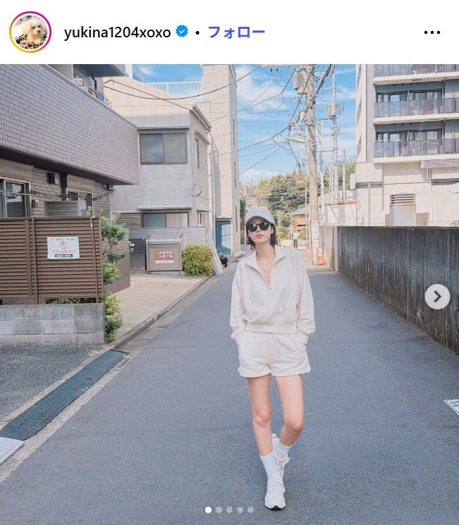 木下優樹菜Instagramより