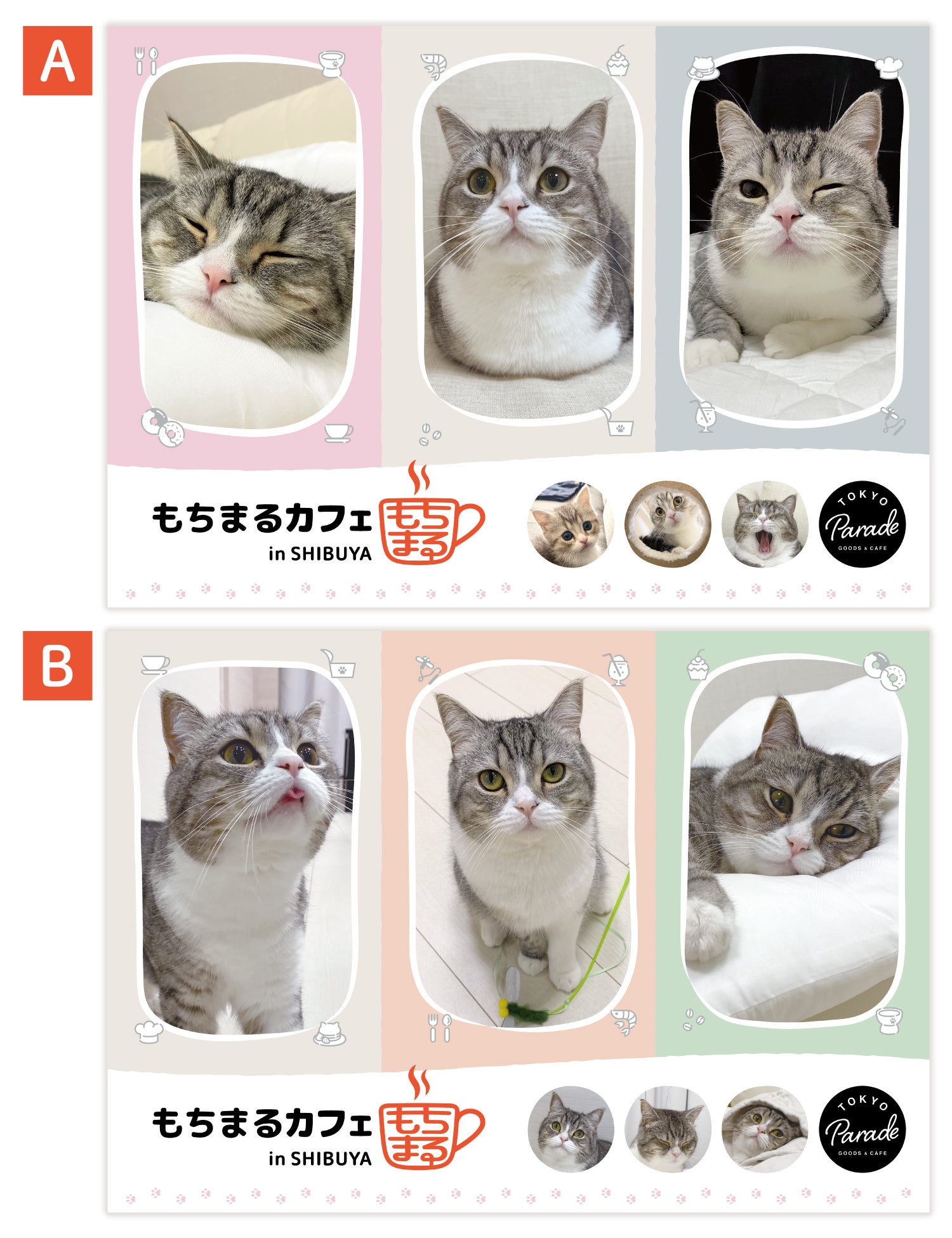 【来場者特典】A3ランチョンマット（2種）　／提供画像