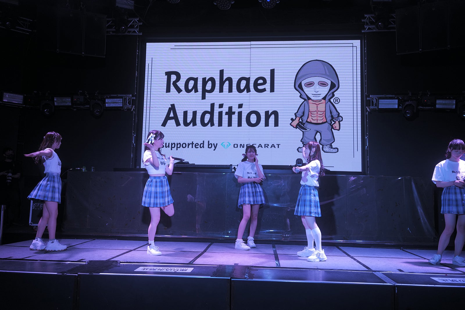 「ラファエルプロデュースアイドル」最終審査より（提供写真）