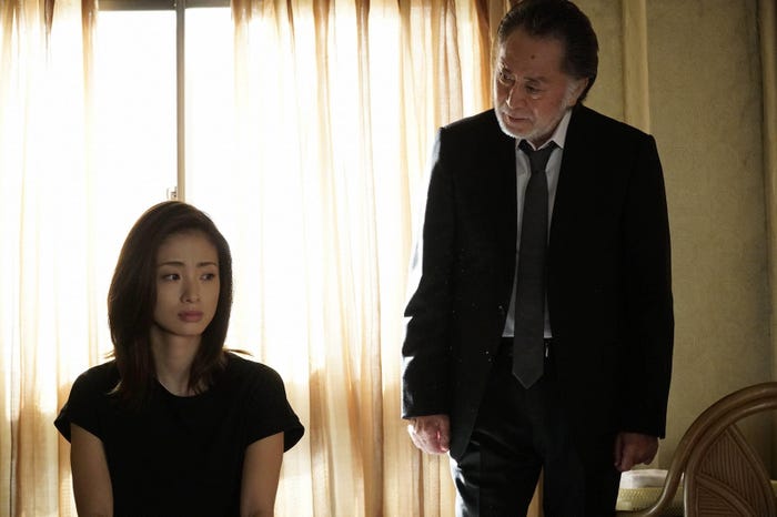 上戸彩、北大路欣也「絶対零度~未然犯罪潜入捜査~」最終話より(C)フジテレビ