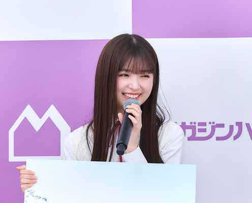 乃木坂46小川彩、齋藤飛鳥への“お渡し”報告 会見でメンバー和ませる場面も<あの頃、乃木坂にいた>