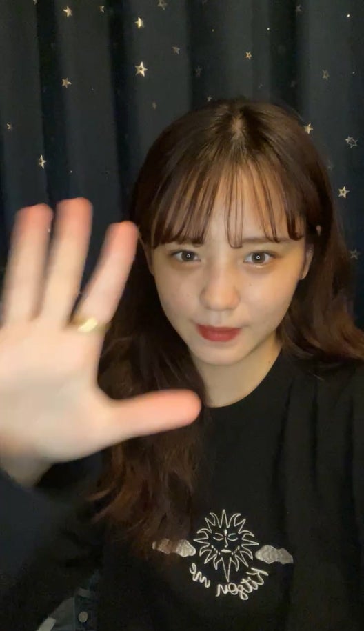 東あさかさん（Instagramライブより）