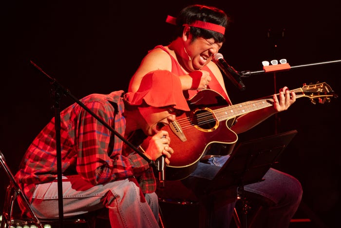 赤えんぴつ「赤えんぴつ in 武道館」撮影:RyuyaAmao