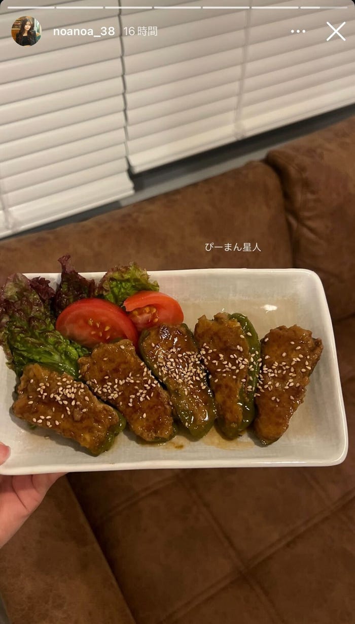 田仲埜愛Instagramより