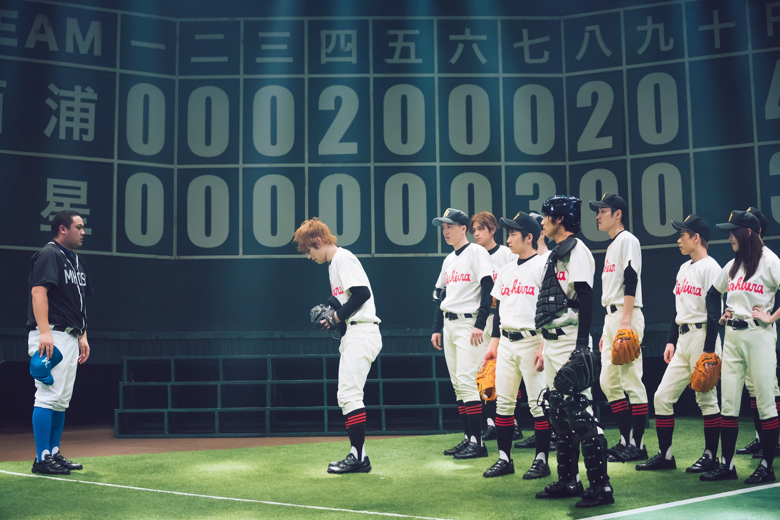 2018年2月上演の「おおきく振りかぶって」より（提供写真）